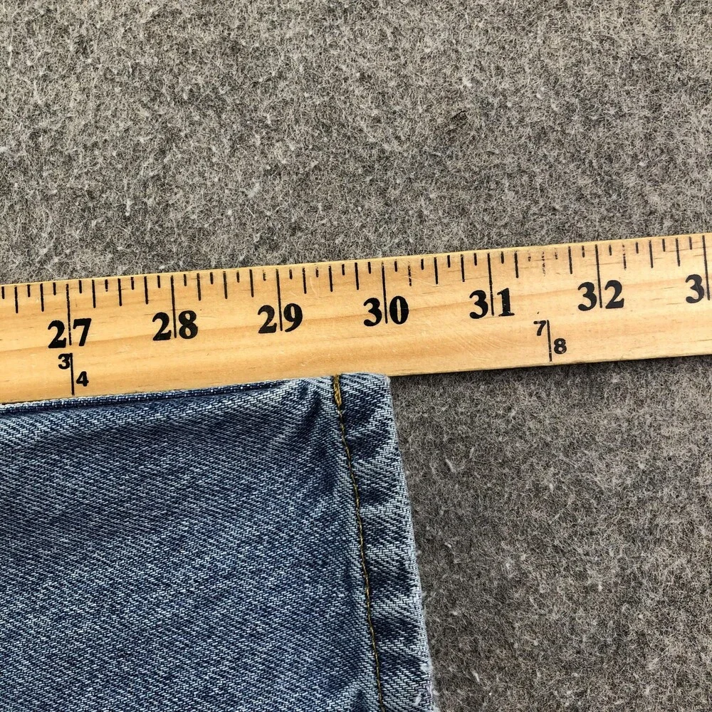 Carhartt Jeans Mens 36x30 Blue Light Wash Regular Straight Denim Pants Casual